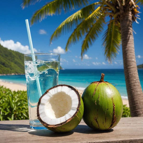 Comment la consommation d'eau de coco peut-elle favoriser l'hydratation et la récupération après l'exercice?